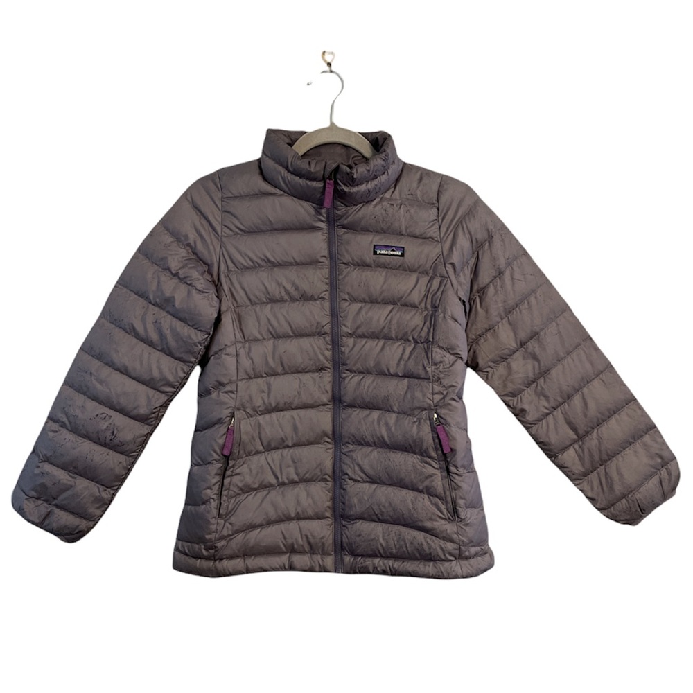 Patagonia Down Sweater Jacket In Pura Purple